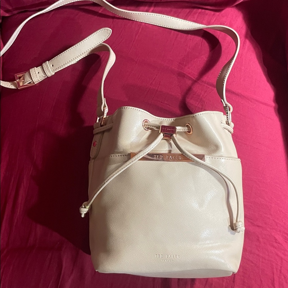 Ted Baker Ivory Bucket Bag
